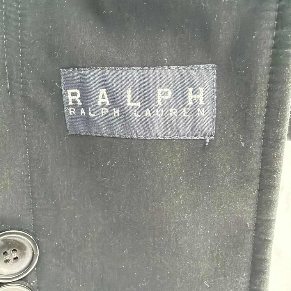 Ralph Lauren Trench Coat Mens Removable Wool/Poly Liner RN 21510 Brown Large